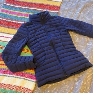 Lululemon Women's Blue Puffer Down Jacket size 4